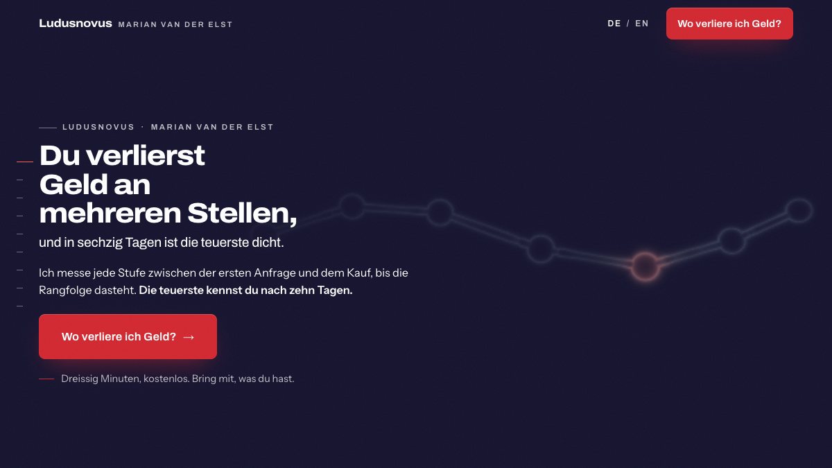 Webseite von LudusNovus